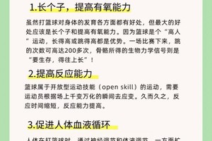 儿童篮球训练的好处有哪些？